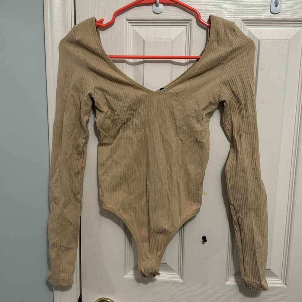 Tan women’s bodysuit